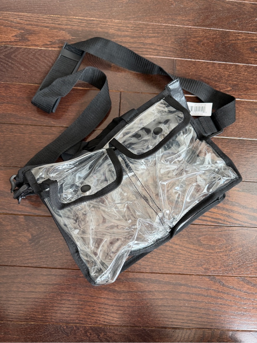 MONDA Clear PVC Crossbody Pro Makeup Cosmetic Bag